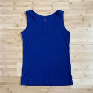 [50% off if you bundle] Blue Uniqlo Tank Top